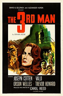 <i>The Third Man</i> 1949 British film noir by Carol Reed