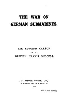 The War on German Submarines - Carson, 1917.djvu