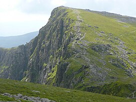 Utara memacu dari Craig Cwm Amarch, Cadair Idris - geograph.org.inggris - 1634502.jpg