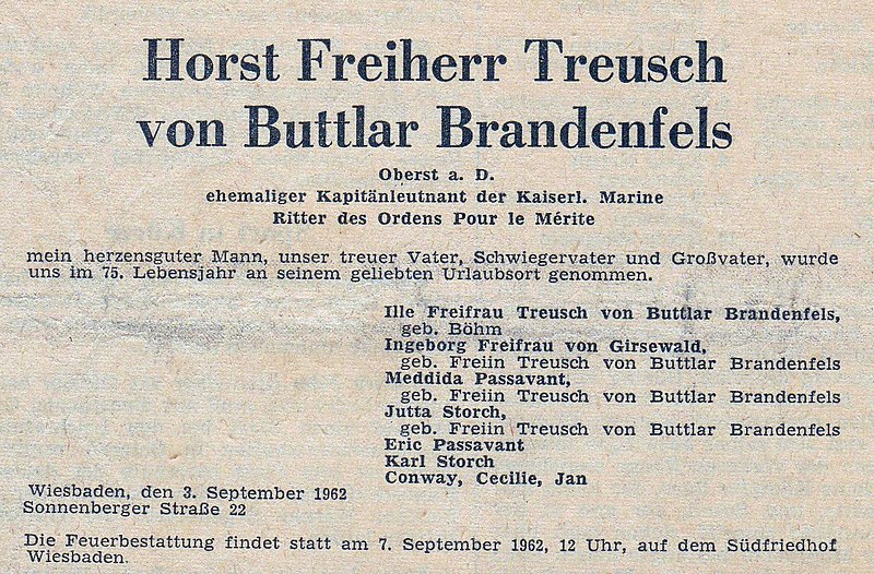 File:Todesanzeige Horst von Buttlar 1962.jpg