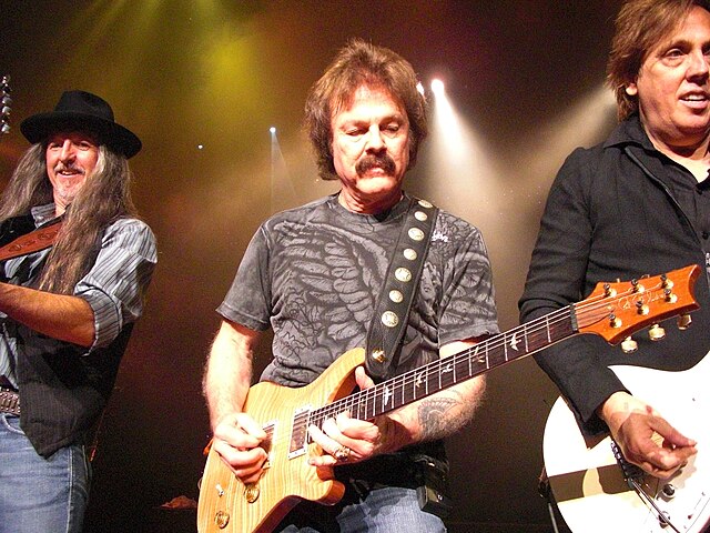Doobie Brothers (Pat Simmons and John McFee, incl.) performing together
