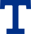 The Toronto Arenas logo, which is a capitalized letter T in blue.