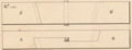 Trait de Jupiter à joint droit avec une seule clé. Ses abouts sont en coupes inverses. C'est un assemblage très solide.