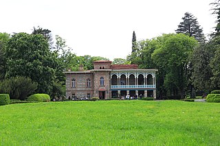 <span class="mw-page-title-main">Tsinandali</span> Village in Kakheti, Georgia