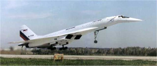 The Tupolev Tu-144 was the first SST to enter service and the first to leave it. Only 55 passenger flights were carried out before service ended due t