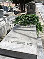 Tumba de Emilio Menéndez Pallarés en el cementerio civil de Madrid.