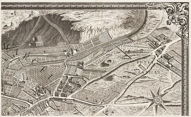 Turgot map of Paris, sheet 4