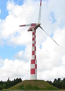 The wind turbine at Tvind Tvindmollen.jpg