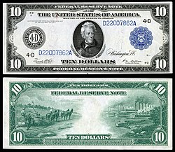 President clearance hamilton money