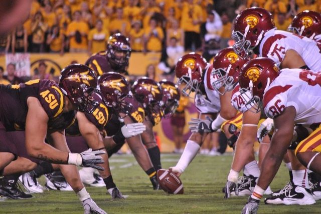 Arizona State football team in September 2011