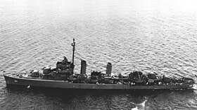 Anschauliches Bild der USS Frankford (DD-497)