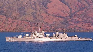 USS Perry (DD-844) in 1969