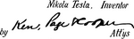 Inventor and attorney signatures