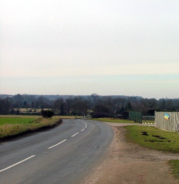 File:Upper Caldecote - Ickwell road. - geograph.org.uk - 120335.jpg