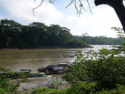 řeka tvořící mexicko-guatelamskou státní hranici