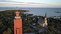 Hanko kirkko já čäcitornâ, áimukove