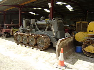 Vickers VR180 Vigor British crawler tractor