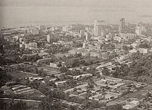 Kinshasa in the 1980s or early 1990s View of Kinshasa, with Pool de Malebo on the Congo River in the background.jpg