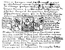 Sketch of the triptych in a letter to Theo Vincent van Gogh - Sunflowers Berceuse triptych - letter.jpg