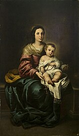 Virgene del Rosario de Murillo, Collection Duque de Maqueda.