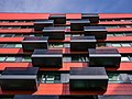 * Nomination Façade of a building in the quarter of Mariturri, balconies. Vitoria-Gasteiz, Basque Country, Spain --Basotxerri 18:38, 10 February 2017 (UTC) * Promotion Good quality. --Jacek Halicki 18:57, 10 February 2017 (UTC)