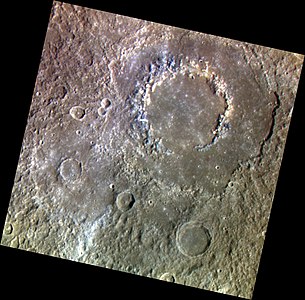 Vivaldi crater MESSENGER WAC IGF to RGB.jpg