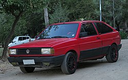Volkswagen Gol 1.8 GTS 1990 (43115203944).jpg