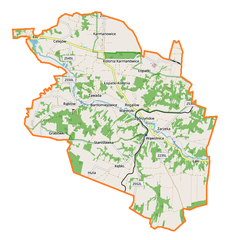 Plan gminy Wąwolnica