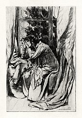 1899 illustration by W. E. F. Britten for Tennyson's "Mariana" W.E.F. Britten - The Early Poems of Alfred, Lord Tennyson - Mariana.jpg