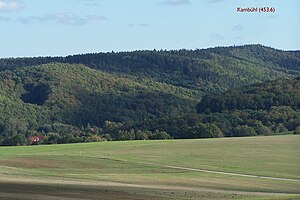 Blick von Westen (Farnroda) zum Kambühl