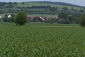 Partial view from the east (Berka / Werra)