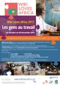 The French language A2 poster for Wiki Loves Africa 2017