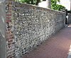 Wall at The Timbers, The Green, Rottingdean (NHLE Code 1381021) (August 2010).JPG