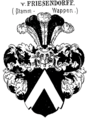 Stammwappen derer von Friesendorff bei Johann Siebmacher