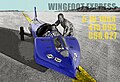 Wingfoot Express mit Tom Green (am Steuer) und Walt Arfons