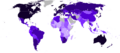 Lys van lande volgens BBP (koopkragpariteit) per capita.