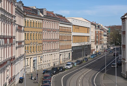 "Wurzner_Straße_in_Leipzig_Sellerhausen.jpg" by User:Augustgeyler