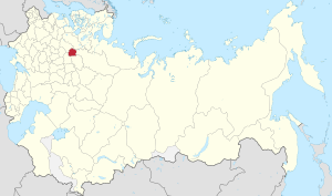 Ярославская губерния на карте