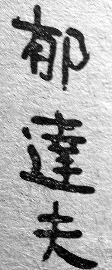 File:Yu Dafu sign.JPG