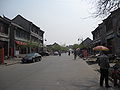 A street built in the old-style in Zhengding, China.