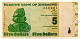 Zimbabwe $5 2009 Obverse.jpg