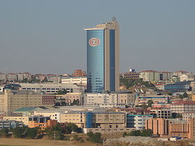 O edifício Zorlu, em Avcılar