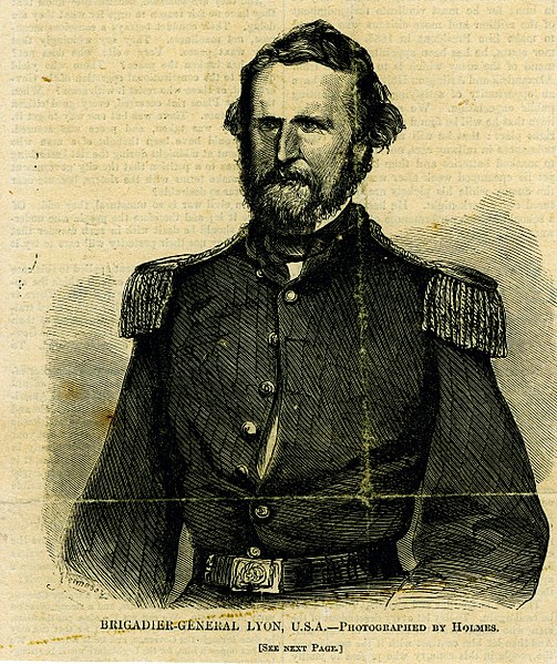 File:"Brigadier-General Lyon, U.S.A." (Nathaniel Lyon, Union).jpg