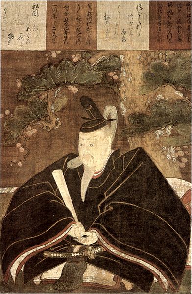 File:'Portrait of Sugawara Michizane', Japanese 15th century, ink and color on silk, Honolulu Academy of Arts.jpg