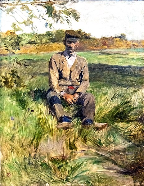 File:(Albi) Un travailleur à Céleyran - Toulouse-Lautrec 1882 - Musée Toulouse-Lautrec.jpg