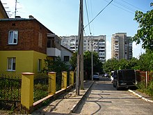 Серединя частина вулиці Ангарної