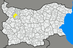 Localisation de Vratsa