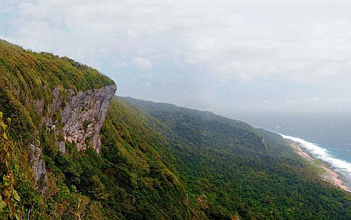 'Eua National Park on the island of 'Eua.