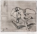 (Albi) Fillette nue allongée sur un canapé - 1894 - Suzanne Valadon - Musée Toulouse-Lautrec.jpg