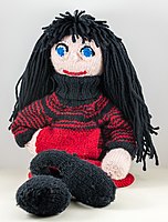 Rank: 36 Knitted doll